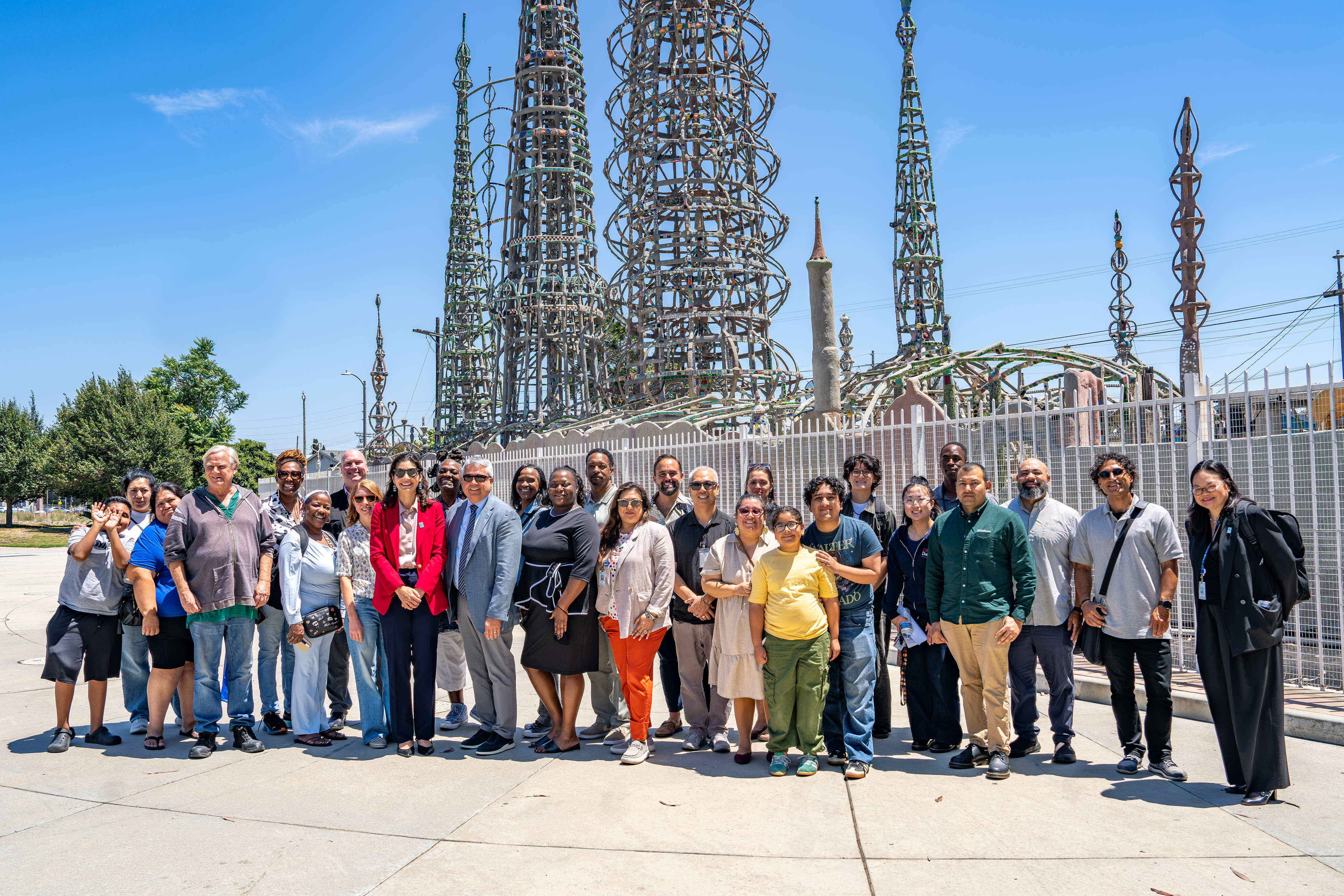 Watts Clean Air and Energy Committee holds a South Los Angeles Community Implementation Roundtable Meeting