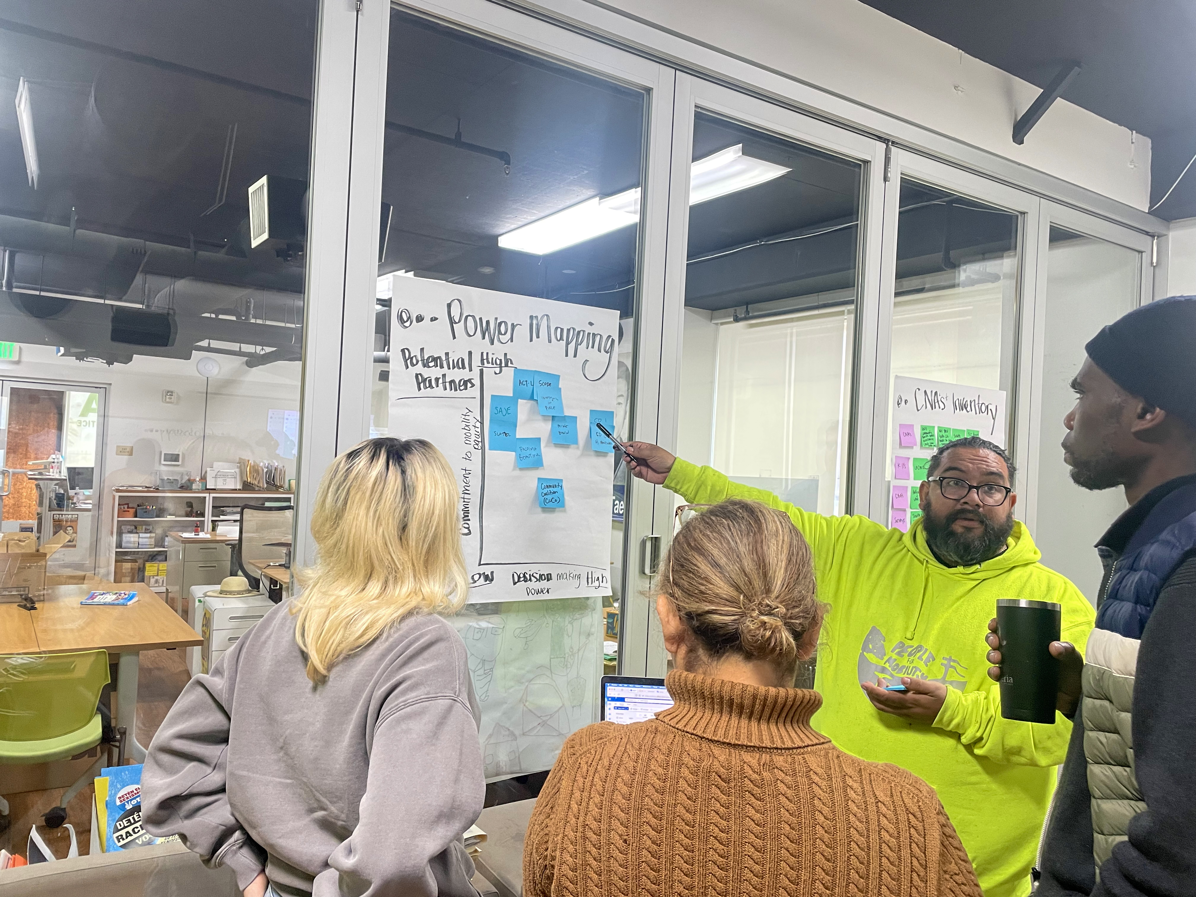 program awardees discussing project